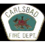 CARLSBAD, CA FIRE DEPARTMENT PIN MINI PATCH PIN